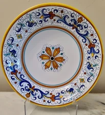 Grazia Deruta Pasta Serving Bowl for Williams Sonoma Italy 14" Wide 3” High