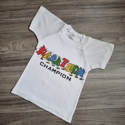 Orig.DDR T-Shirt MARATHON CAMPION Gr.128 neu OVP d.80er Jahre Nicki