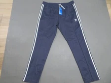 Adidas Beckenbauer Track Pants Mens XL Blue Sweatpants Striped Comfort Pockets