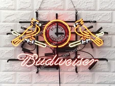 St. Louis Cardinals Clock 24"x20" Neon Sign Light Lamp HD Vivid Printing