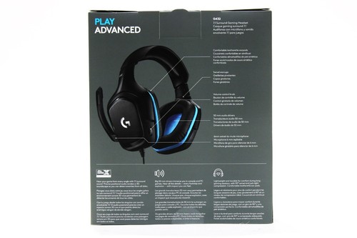 Logitech G432 Wired 7.1 Surround Sound Gaming Headset for PC, PS4 (981-000769)🎧 - Picture 4 of 12