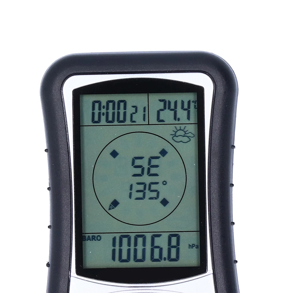 Multi-functional Digital Altimeter Barometer Thermometer Compass Outdoor Meter - Image 4 of 4