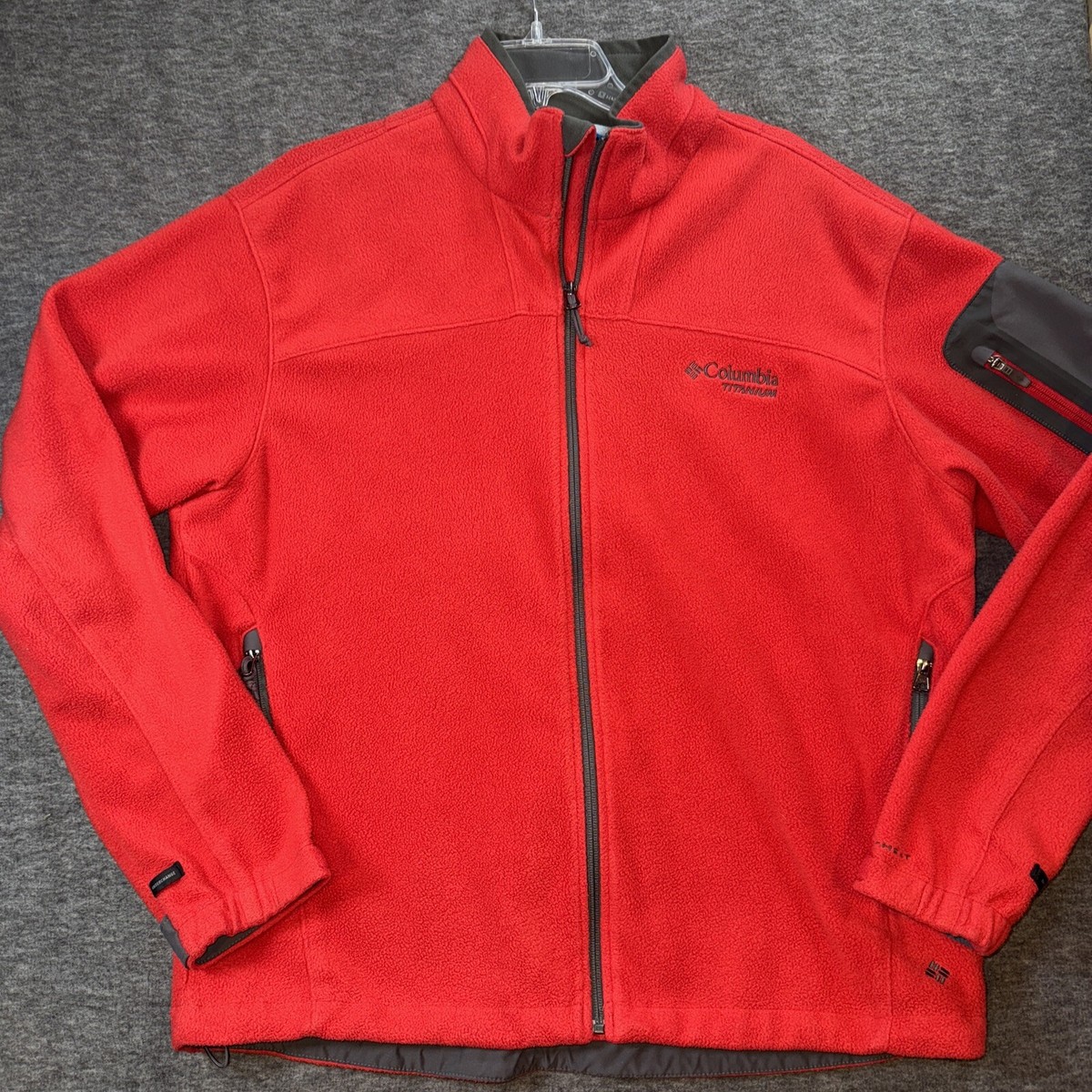 Fleece Jacket Columbia Omni Heat Red Jacket Columbia Men's Atlas