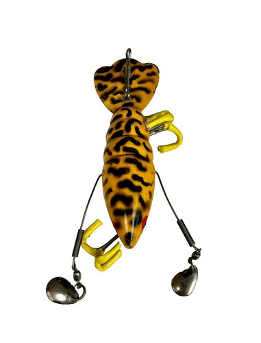 blakemore crawdad fishing lure Vintage Blakemore Crab Craw Pappy Brown Crazy Crawfish Crankbait Fishing  Lure