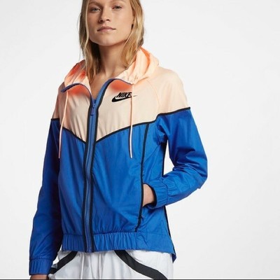 peach nike jacket