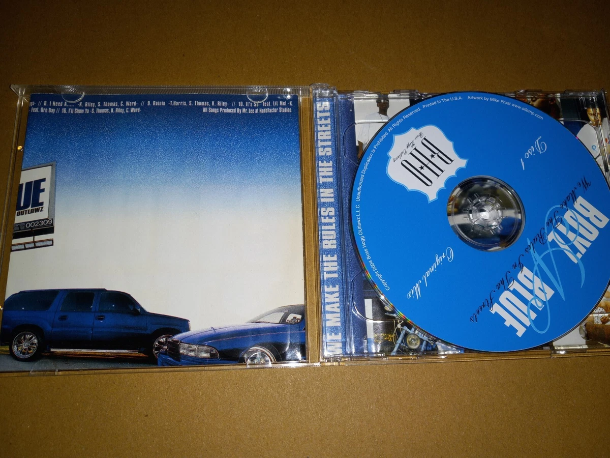 BOSS HOGG OUTLAWZ BOYZ N BLUE 2 CD SLIM THUG RARE HOUSTON TEXAS RAP 2004 TX