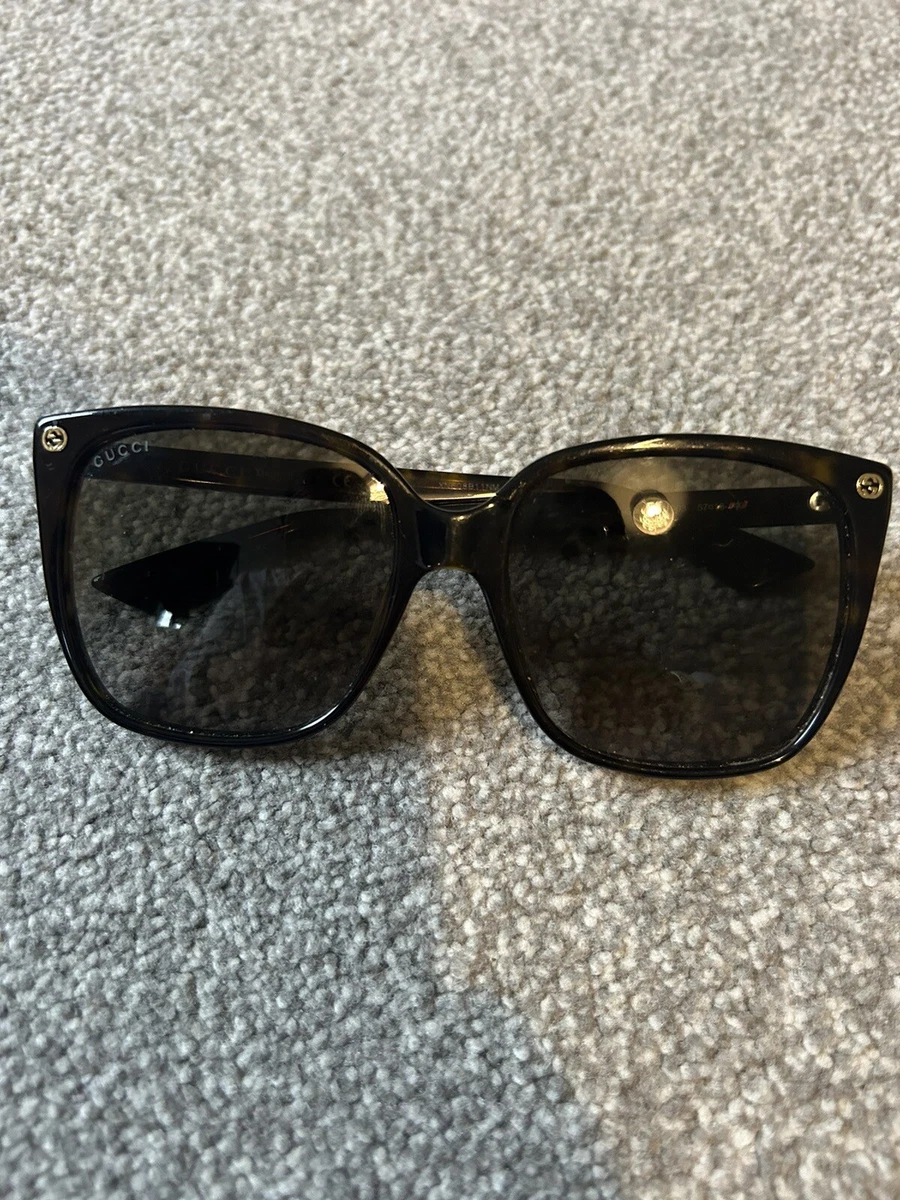 Gucci gg0022s sales square sunglasses
