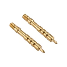 .22 Caliber Solid Brass Spear Pointed Jag Gun Clean Accessories Brass Pack of 2