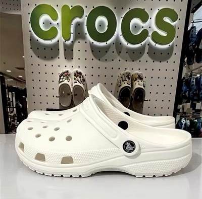 Classical White Crocs size 8 clogs Men s Slip-on Sandals