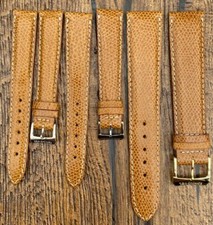 RAYMOND WEIL 100% GENUINE WATCH STRAP LIZARD LEATHER TAN BROWN 14 , 16 , 21 MM