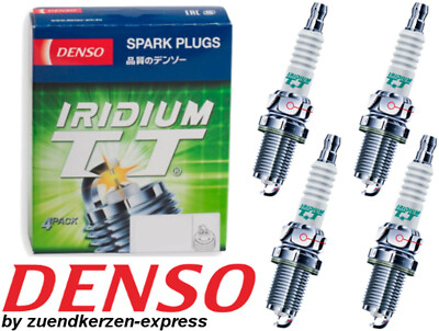 DENSO IT18 Iridium TT ITV16TT 4718 Zündkerzen, 4 Stück by Zuendkerzen-Express