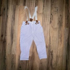 Boy Baby OshKosh B  Gosh Pants 2T Blue  White Striped