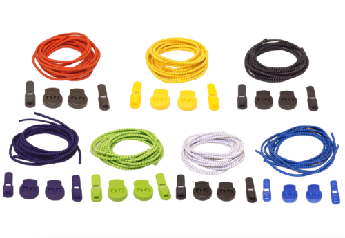 Multipack élastique lacets - 7 paires et clips, multicolore de More of Me to Love - Photo 1/13
