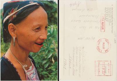 DAN TOC NGUOI - TAI BAC (VIET NAM) 1999 BY PLANE TO CASTELUOVO DEL GARDA ITALY