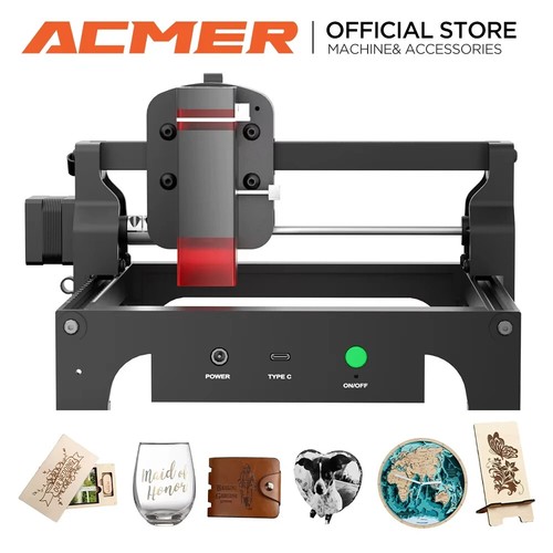 Laser Engraving 2.5W Entry Level Beginners Portable Laser Cutter High ...