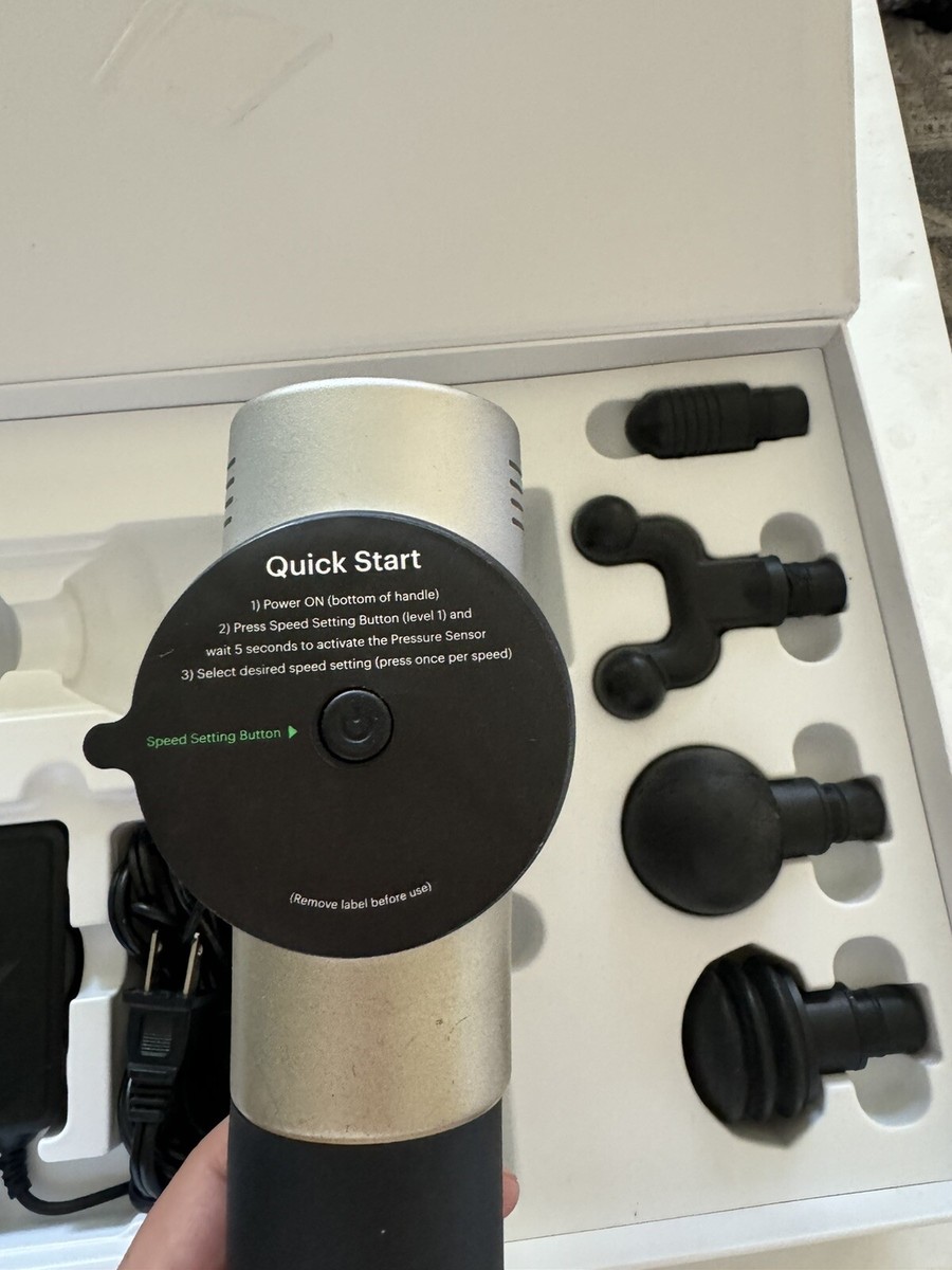 Hyperice Hypervolt Plus Percussion Massage Gun With Carrying Case