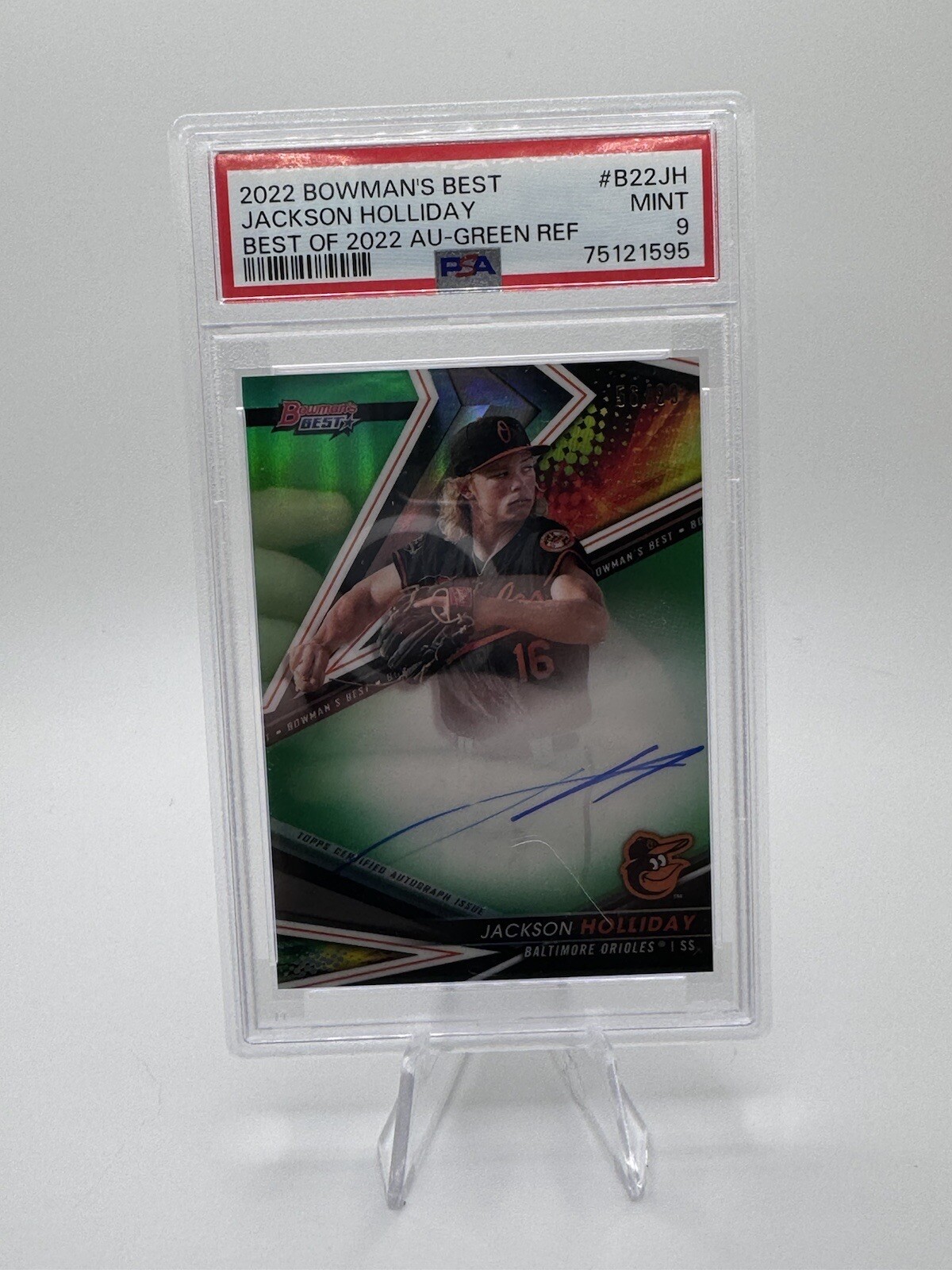 2022 Topps Jackson Holliday #B22-JH Bowman