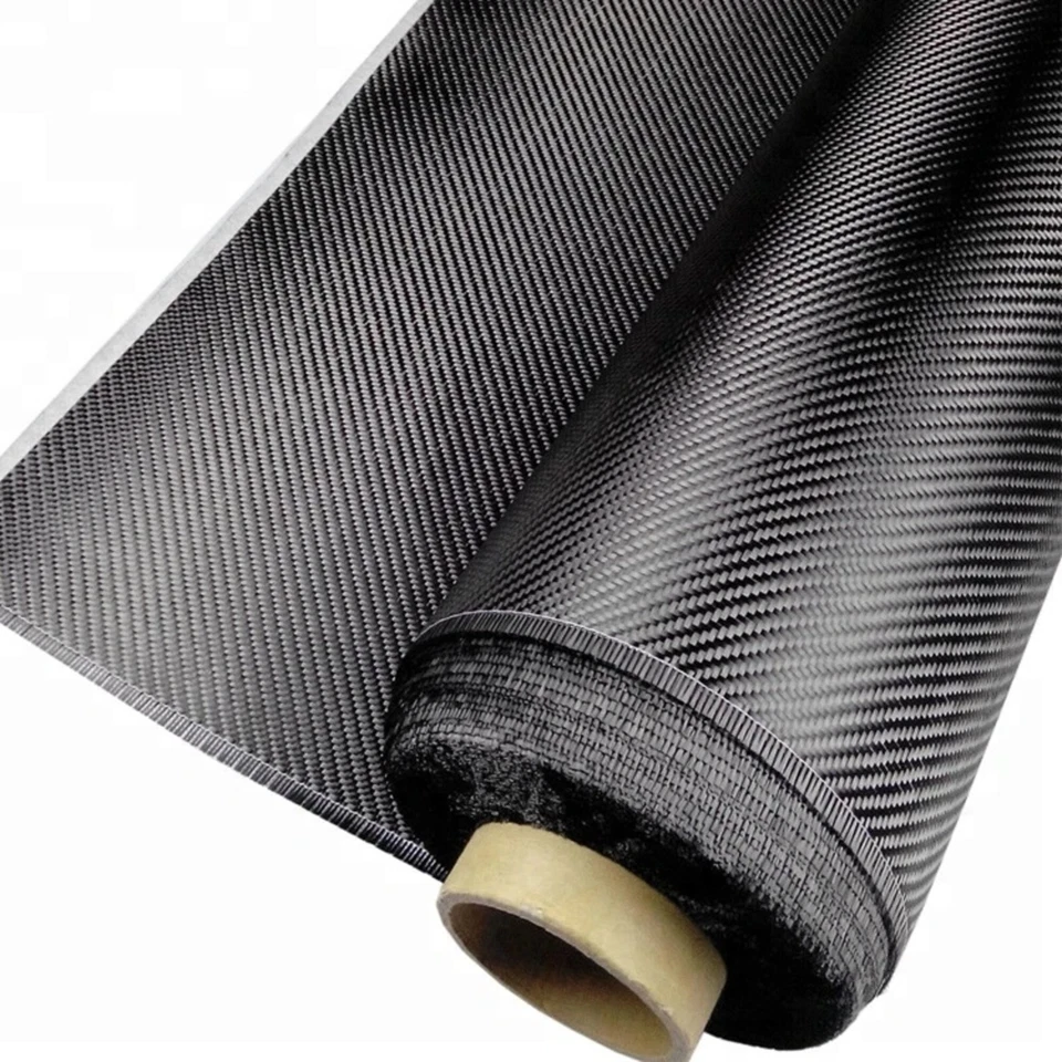 Carbon Fibre Cloth Fabric 600gsm 2/2  12k Twill 1000mm Width, Comes on a Roll! - Image 2 of 3