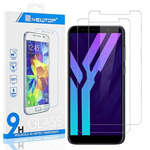 N NEWTOP [2 Pezzi] Pellicola GLASS FILM Compatibile per LG K30, Fina (Y8I)