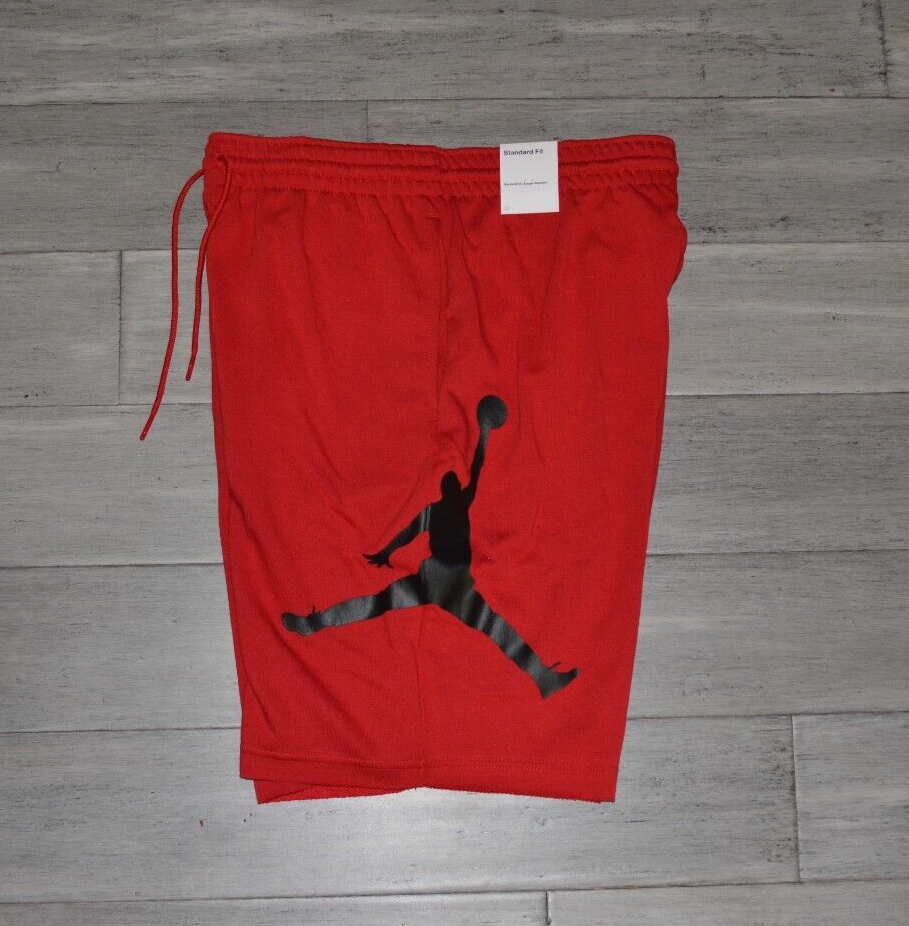jordan jumpman fleece shorts red
