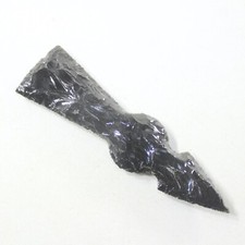 1 Obsidian Ornamental Tomahawk Head 7341 Ax Axe Hatchet