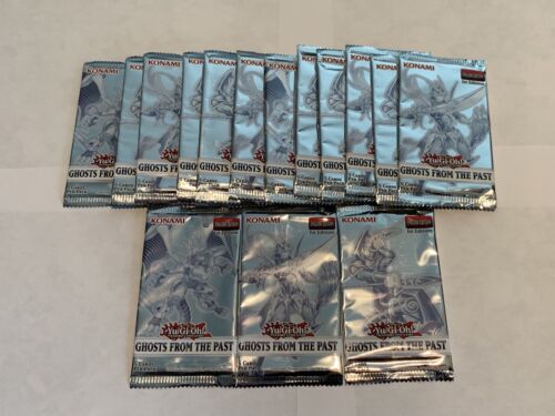 Yugioh x15 Ghosts From The Past Factory Sealed Booster Packs Same As  Display Box