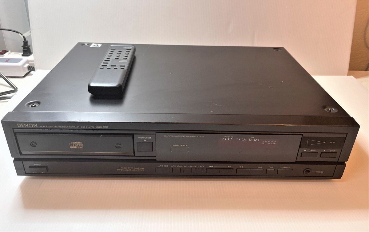 VINTAGE Denon Electronics DCD-610 Audiophile CD Player MADE VINTAGE Denon Electronics DCD-610 Audiophile CD Player MADE
