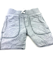 Boys Shorts Bottoms Size 4 Gray Children Kids Pockets Carter's Elastic Waist