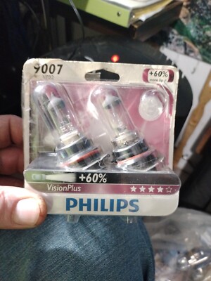 Philips 9007VPB2 Visionplus Headlamp Headlight Lamp Light Bulb 9007 - 2 PACK