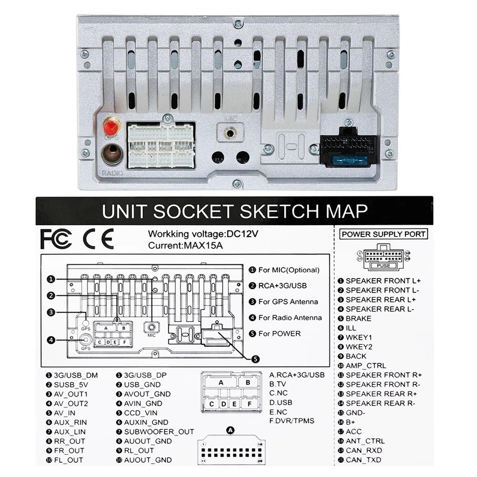 Stereo DVD Golf 5 Android - Immagine 3 di 4
