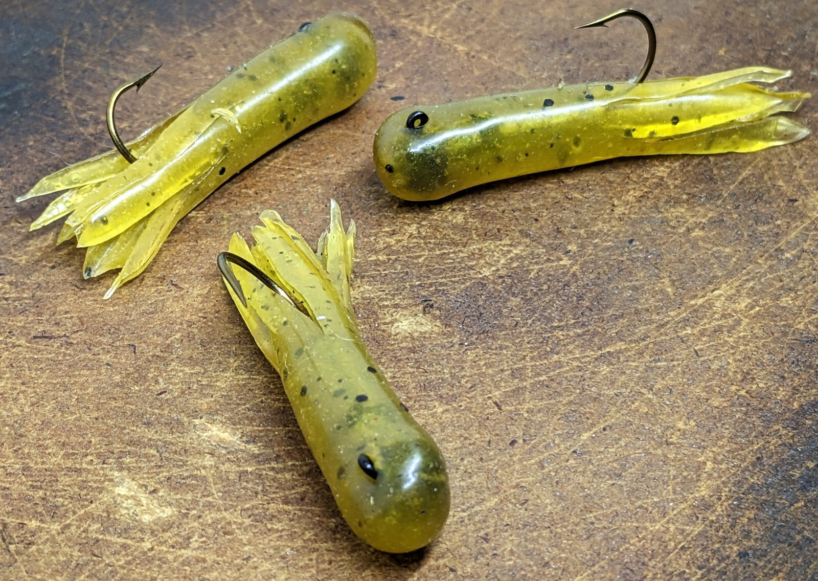 PreRigged Fishing Mini Tube Jig Torpedo Bait Lures (Cricket) eBay