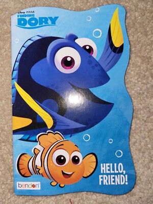Disney Pixar Finding Dory Hello, Friend! Hardcover Board Book New