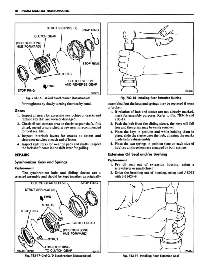 Camión Chevy LD 1983 serie 10-30 manual de taller Foto 4 de 4