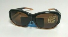Solar Shield Polarized Fit Over Sunglasses CAR AMB