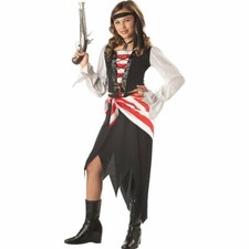 RUBY THE PIRATE BEAUTY BUCCANEER CHILD HALLOWEEN COSTUME GIRLS LARGE 00203