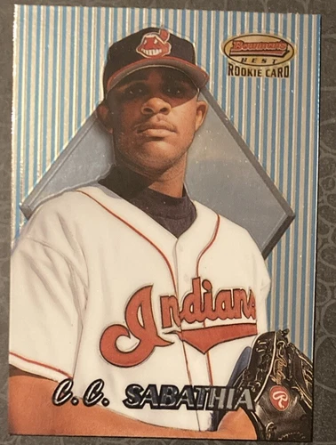 C.C. Sabathia 1999 Bowman's Best HOF Rookie Card #171 (5889)