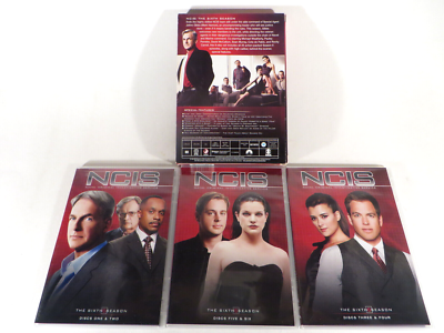 NCSI DVD's 3-Pak Complete Sixth Season Box Set 6 Discs Very Good