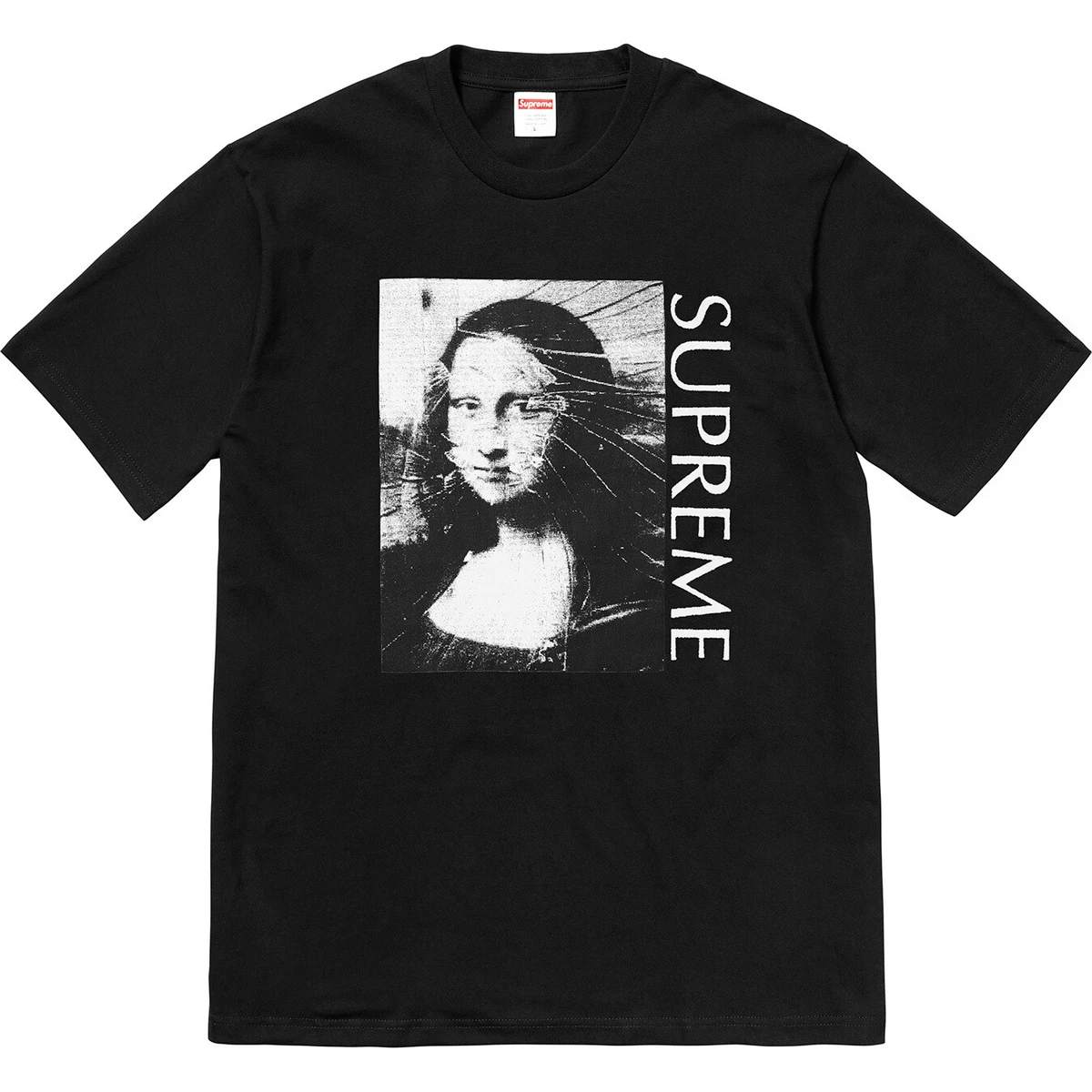 Supreme 18ss サマー Mona Lisa tee モナリザ L 白トップス - Tシャツ