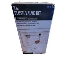 Everbilt 3 in. Toilet Adjustable Flush Valve with Flapper A21026 1005 129 160