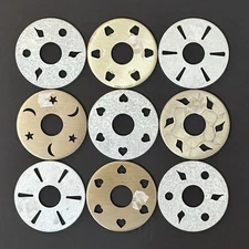 CANDLE CAPPER Metal Jar CANDLE LIDS Toppers - CHOICES