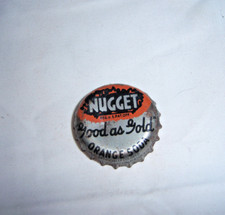 1960-70's Nugget Orange Soda Red Fox Ginger Ale Co Providence RI Soda bottle cap