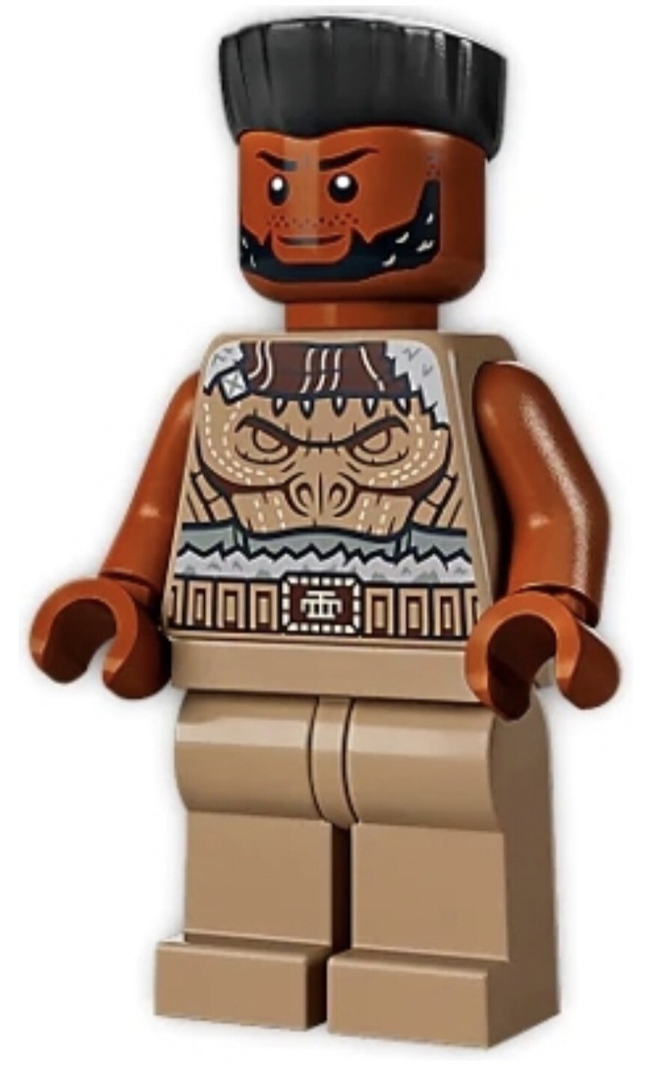LEGO Marvel Black Panther M'baku minifigure from 76214 | eBay
