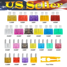 420Pcs Auto Blade Fuse Assortment Kit Set Car Truck Motorcycle Boat Fuses US