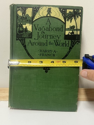 Antique Vintage Book A Vagabond Journey Around The World 1913 Travel History B4 - Picture 6 of 6