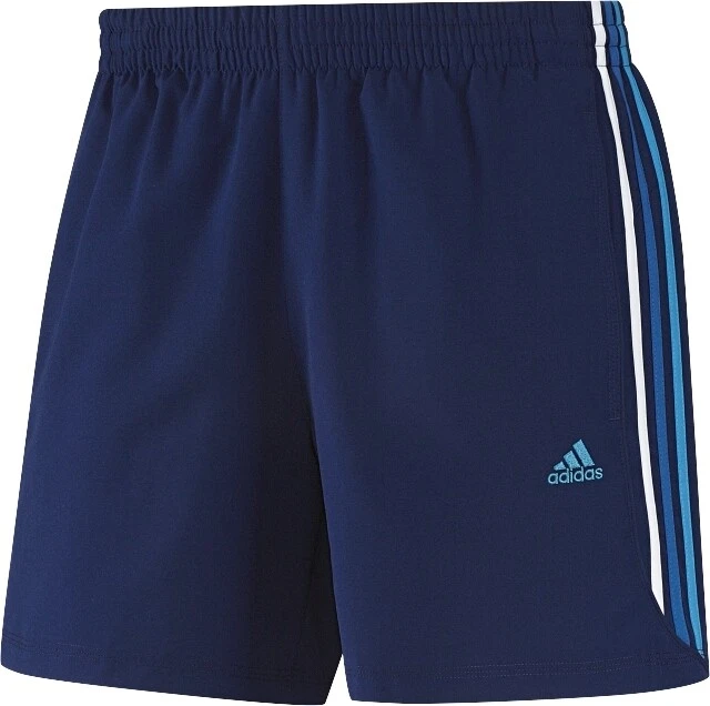 Adidas Chelsea Shorts Essential 3 Stripe Shorts Men's Climalite Gym Shorts - Image 1 of 1