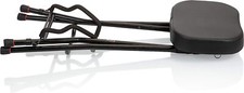 Gator Foldable Guitar Stool with Padded Seat and Rear Mounted Guitar Hanger