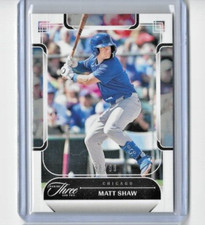 2024 Panini Three & Two Matt Shaw Base Card SP #74 86/99