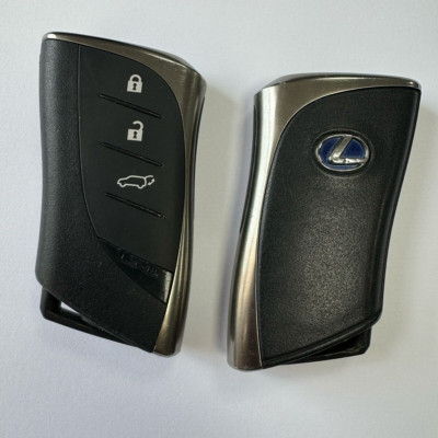 ORIGINAL Lexus 3 TASTEN FERNBEDIENUNG SMART SCHLÜSSELANHÄNGER GETESTET TOKAI RIKA B2C2K2R