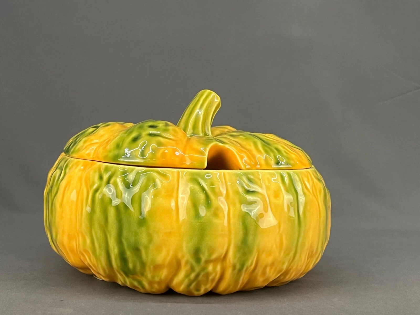 Bordallo Pinheiro Pumpkin Tureen - Thumbnail 4
