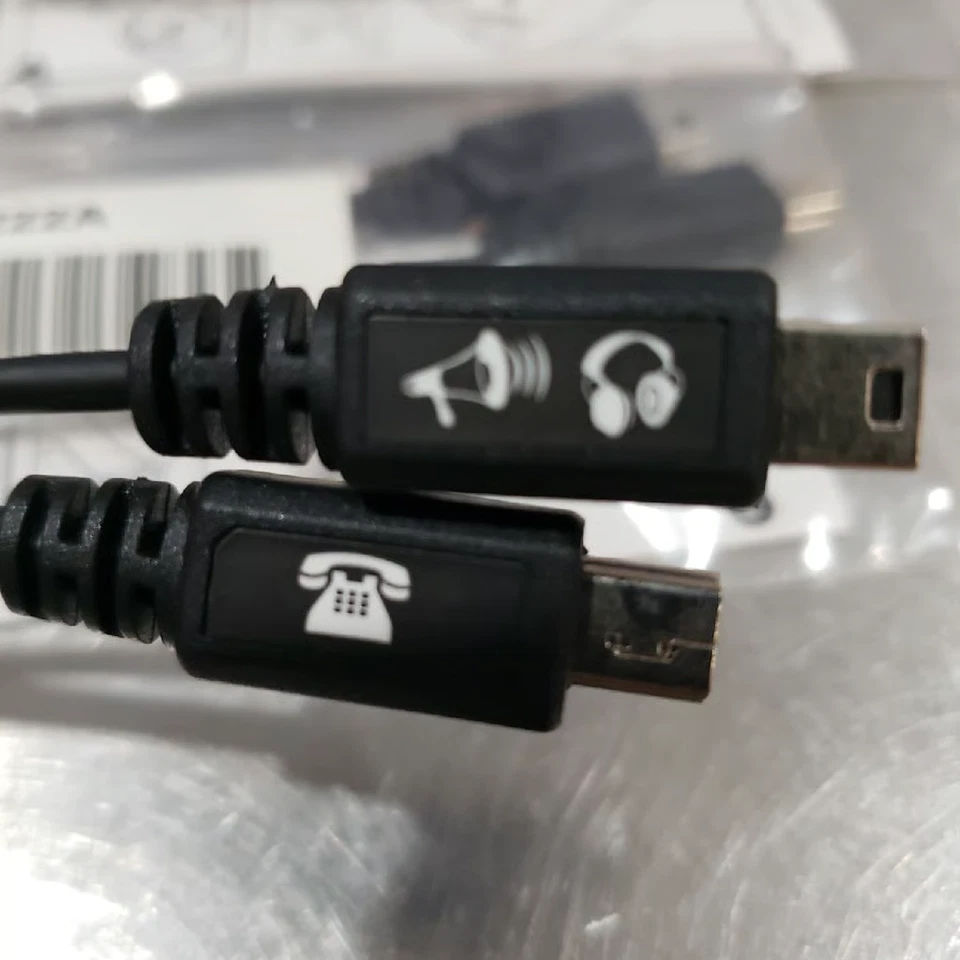 Adaptador 3 SKN6222 Motorola Y mini cabo divisor USB para SLVR L7 L7c L6 L2 V235 - Imagem 3 de 4